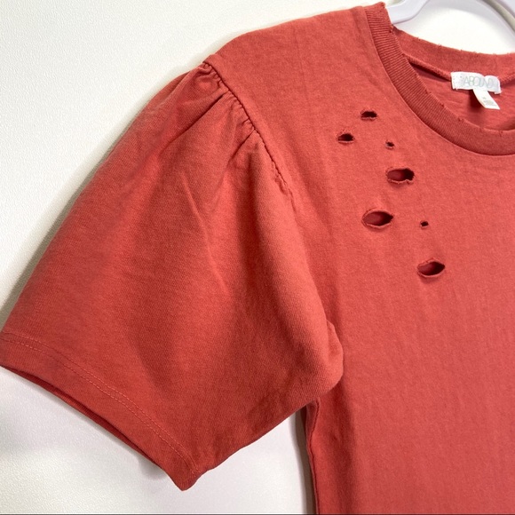 Abound Nordstrom Distressed Sheath Midi Dress XS - Picture 4 of 13